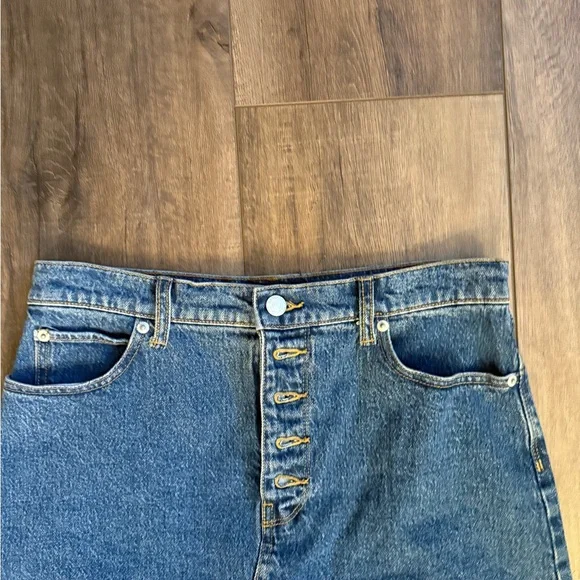 Banana Republic midi denim skirt - Picture 2 of 3